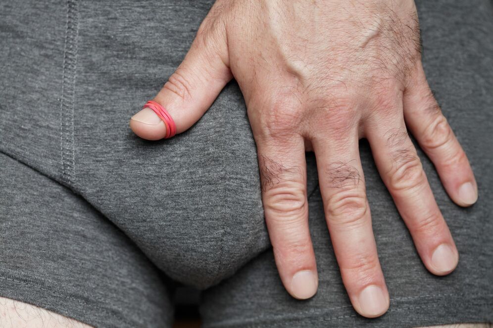 Les hommes ont souvent envie d'agrandir la tête du pénis.